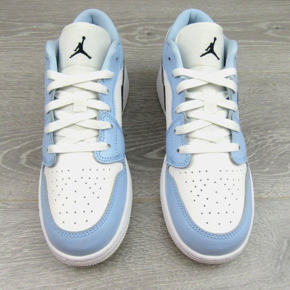 Jordan 1 Low Ice Blue GS Size 6.5Y / Womens Size 8 Sneakers NEW - Picture 6 of 15
